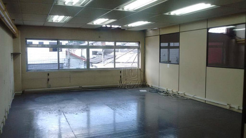 Galpão Para Alugar, 746 M² Por R$ 12.000/mês - Cerâmica - São Caetano Do Sul/sp - Ga0722