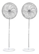 Comprar Kit 2 Ventiladores Coluna 65cm Vcl Branco Cromado Ventisilva