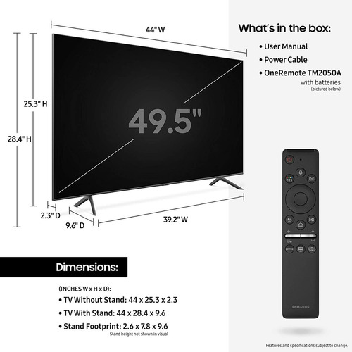 Imagen 2 de 4 de Samsung Class Qled Q60t Series - Televisor De 50 Pulgadas