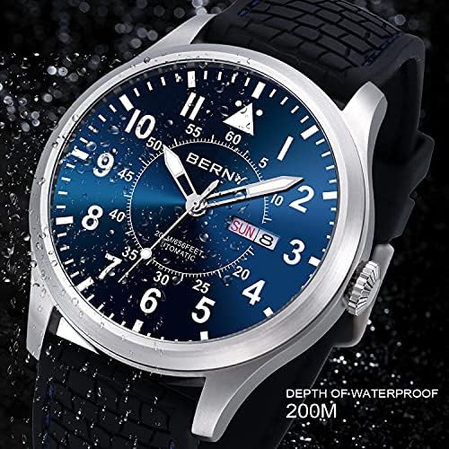 Berny Reloj Automático Para Hombre Reloj De Pulsera Mecánico