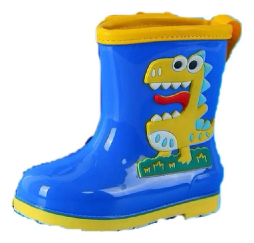 Bota De Agua Infantil Niños Color Azul