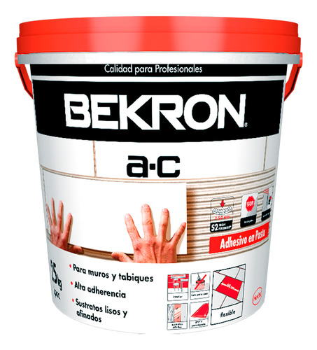 Bekron Ac - Adhesivo En Pasta, 25kg