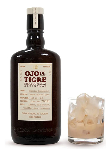 Paquete De 3 Crema De Mezcal Ojo De Tigre 700 Ml