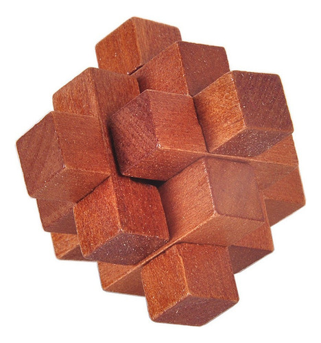 Jj Kongming Cerradura De Cubo Rompecabeza De Madera Con Toy