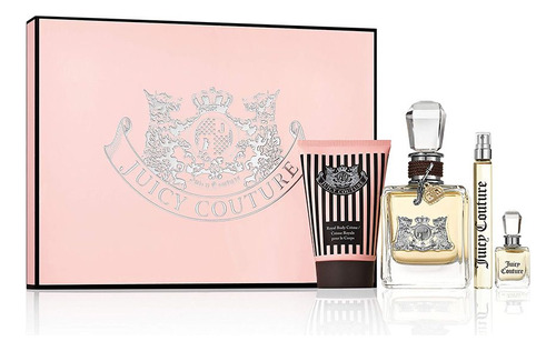 Set De Perfume Juicy Couture De 4 Piezas Para Mujer Edp 100