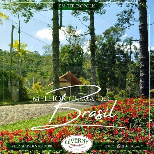 Lotes De 850 A 998m² Em Condomínio Reservado, Com Trilha Ecológica, Na Cidade Abençoada Pelo Dedo De Deus - Te0118