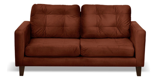 Sofa Napoles 2 Cuerpos Tela Velvet - Latam Home