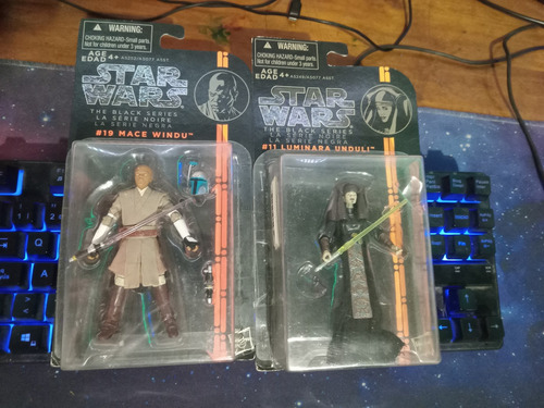 Mace Windu Star Wars The Black Series #19 3.75 11cm (Usado)