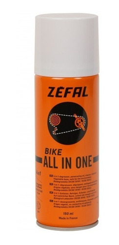 Imagen 1 de 2 de Desengrasante Y Lubricante Para Cadena De Bicicleta Zefal