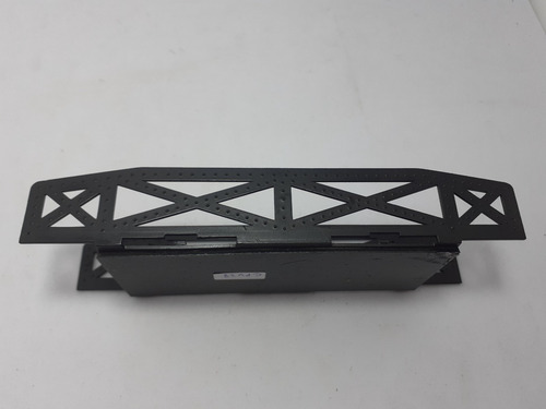 Imagen 4 de 6 de Nico Puente Recto Negro Con Paso 12mm Plastico H0 (cpv 76)