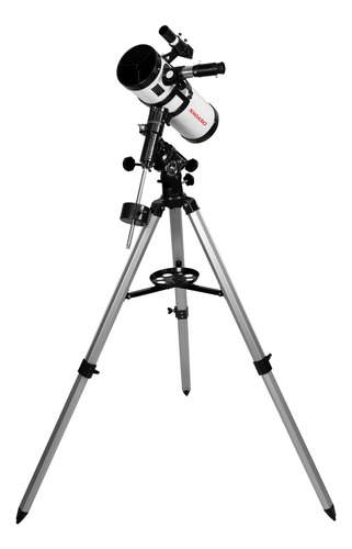 Imagem 4 de 6 de Telescópio Equatorial Newtonian 114x1000 1500x Com Tripé