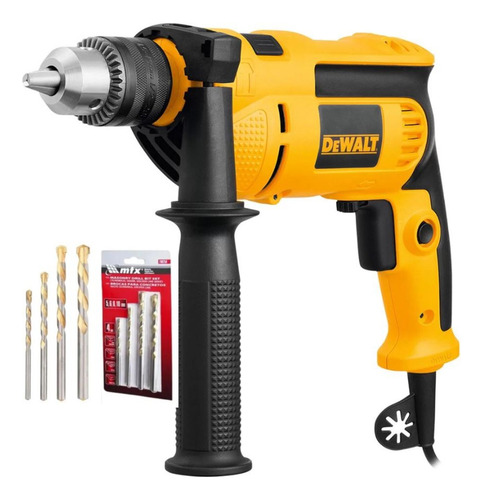 Furadeira Impacto 1/2 Pol. 710w Dewalt Dwd502 220v Com Broca