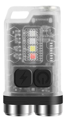 Llavero Con Carga Usb Tipo C, Mini Linterna Edc, 900 Lm