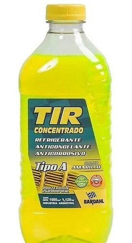 Refrigerante Anticongelante Tir Amarillo 1 Litro - Maranello