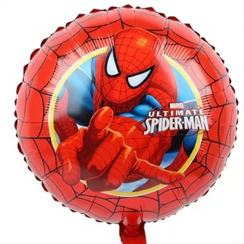 Art.fiesta Cotillón Globo Metalizado Spiderman Hombre Araña
