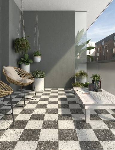 Cerámica San Lorenzo 45x45 Berta Mixtura P/patio Exterior 1°