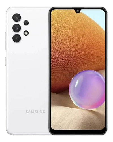 Celular Samsung Galaxy A32 128gb Blanco 4gb Ram (Usado)