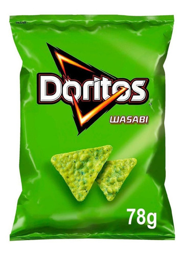 Salgadinho De Milho Wasabi Doritos Pacote 78g