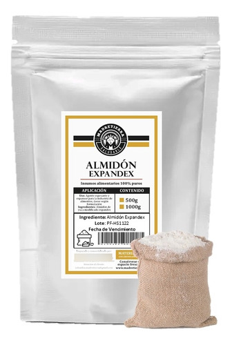 Almidón Yuca Expandex X500gr - Kg a $29