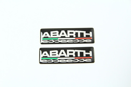 Emblema Adesivo Resinado Fiat Abarth Esseesse Coluna Rs07
