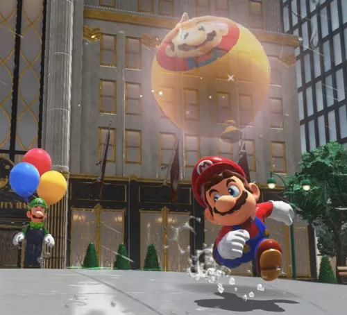 Jogo Super Mario Odyssey Nintendo Switch Mídia Física