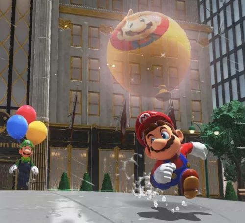 Jogo Nintendo Switch Super Mario Odyssey Switch Midia Fisica