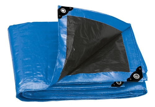 Lona Reforzada Azul 2 X 3m Impermeable Multiusos 15369