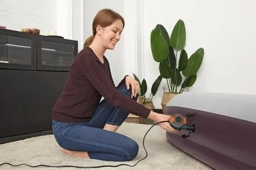 Inflador Eléctrico 220v Colchón Bote Inflable 110w Bestway