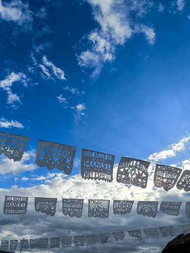 Papel Picado - 150 Metros De Enramada Personalizada