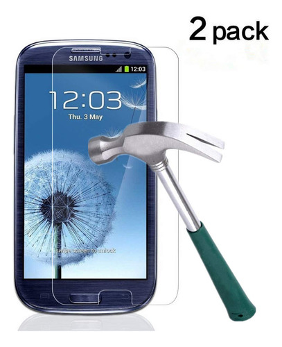 Protector Pantalla Para Samsung Galaxy S3 2 Unidad