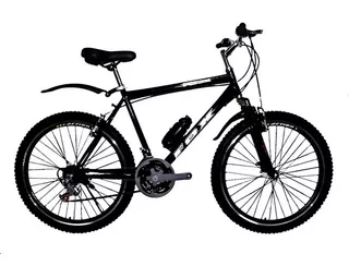 Bicicleta Con Amortiguador Aro Doble De Aluminio 18 Cambios
