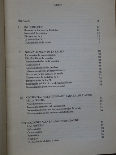 David Wechsler.test De Inteligencia Para Adultos(wais)manual