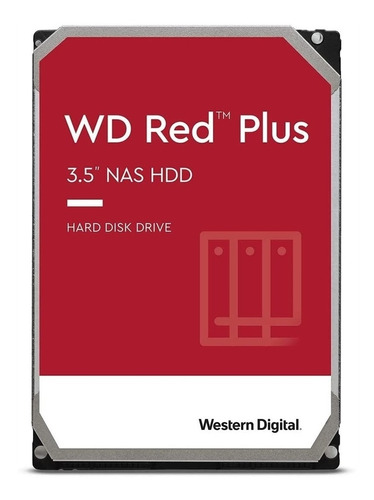 Disco Duro Western Digital Wd Red Plus 12tb Wd120efbx 3.5p