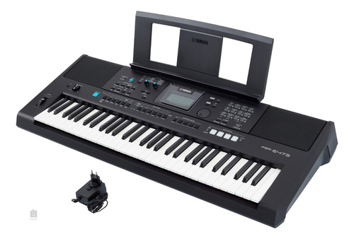 Teclado Organeta Yamaha Psr-e473 + Adaptador Original