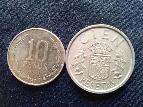 Moneda España 100 Pesetas 1988 Bronce (c14)
