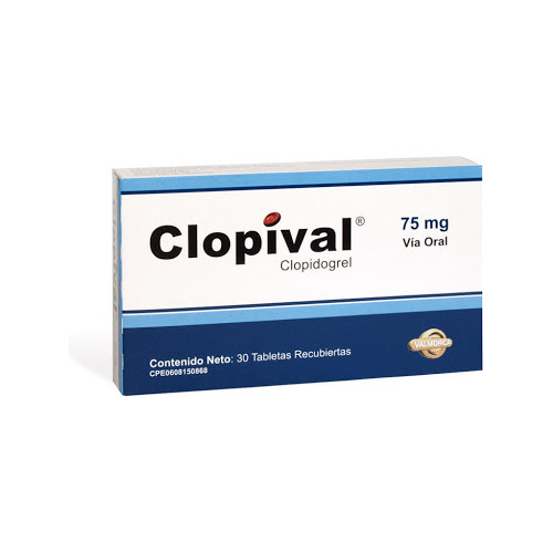 Clopival 75 Mg X 30 Tab
