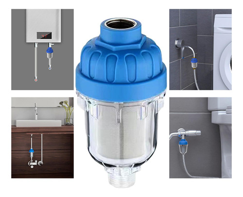 Ducha Pre-filtro Para Agua Dura Fácil De Instalar