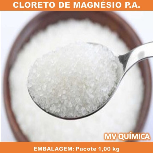 Cloreto De Magnésio Pa Mv Química 2und X 1kg = 2kg