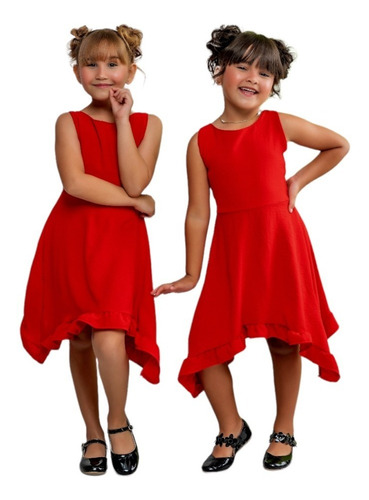 Vestido Infantil Mini Diva Blogueirinha Variados Promo