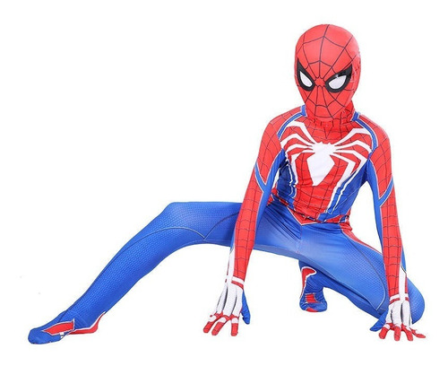 Imagen 2 de 3 de Disfraz Hombre Araña Spiderman Niño Importado Estilo Ps4