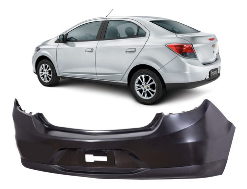 Paragolpe Trasero Chevrolet Prisma 2013 2014 2015