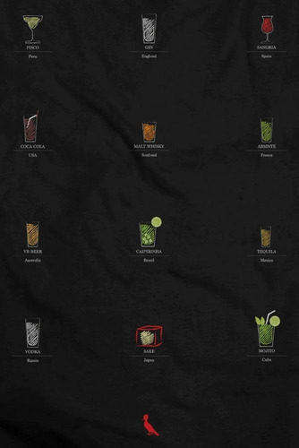 Camiseta Bebidas Mundo Reserva