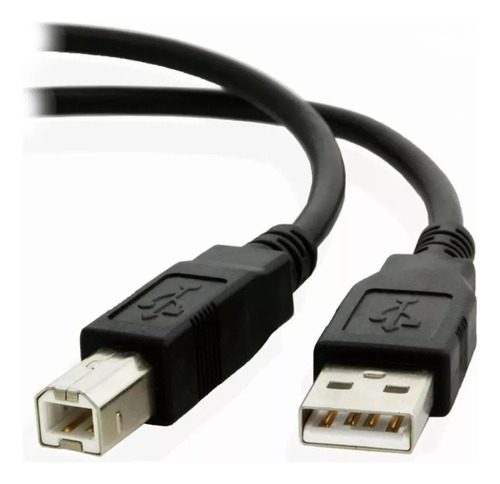 Cabo Usb Para Impressora A Macho X B Macho 2.0 - 3 Metros