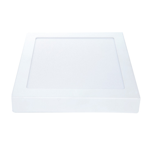 Luminária Plafón Led de Teto Avant Quadrado de Sobrepor 18W na Cor Branco 100V/240V Bivolt