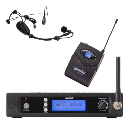 Micrófono Lavalier Inalámbrico Uhf-6100hl Sonido Preciso