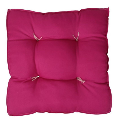 Almofada Para Cadeira Futon Novita 45x45cm Decoração Casa Cor Pink