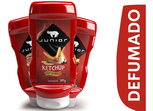 Ketchup Defumado Junior Smoked Style Hamburguer - 380g