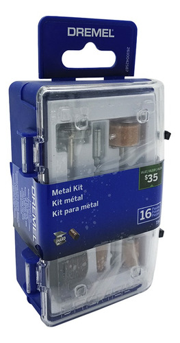 Juego De Accesorios Para Lijar Metal 16pzas Dremel-mimbral