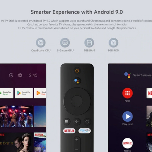 Xiaomi Mi Tv Stick Global / Android Tv / Chromecast + Tienda
