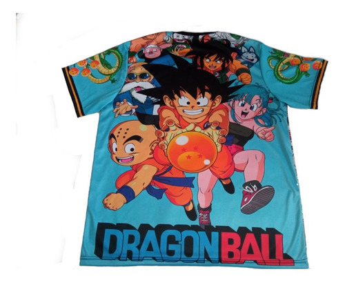 Imagen 2 de 4 de Polera Dragón Ball Estampada